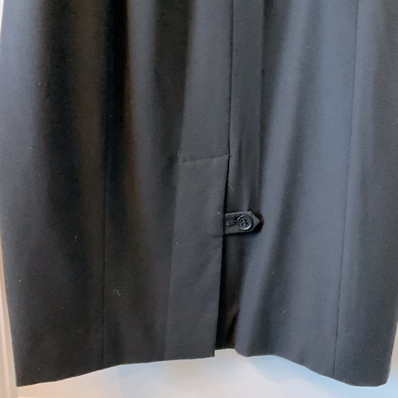 SOLD - Mexx Black Belted Midi Sheath Dress - 8 - Picture 5 of 7